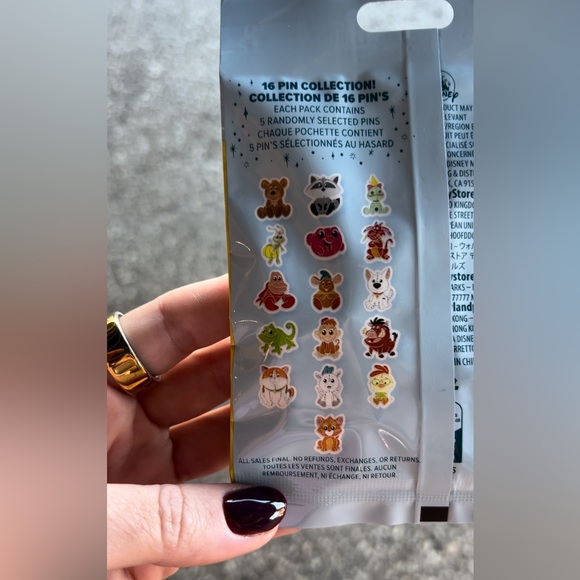 Opened, unused Disney Pixie Plush Pin pack. 1 for $10 or 5 for $45 - Picture 2 of 3